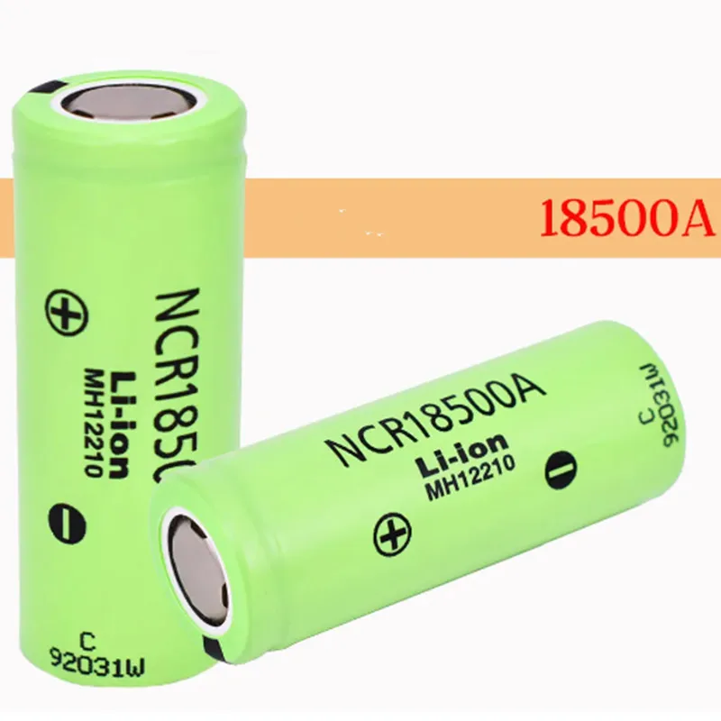 2024 New high-quality 18500 3.7V 2040mAh 100% original NCR18500A 3.7V toy flashlight and other batteries