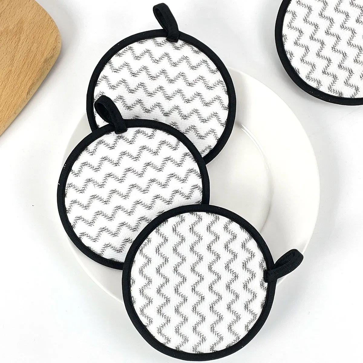 Kitchen clean compressed sponge remove oil sponge for kitchen customized dish cleaner