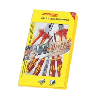 
7 PCS Insulated Screwdriver And Plier Set 