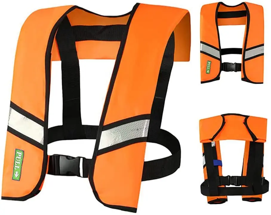NiuFuRui Adult offshore Manual Automatic self inflating life jacket offshore , inflatable life jacket prices
