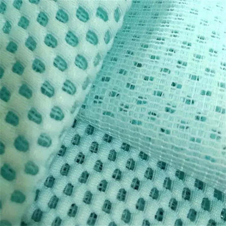 Polyester Fabric car seats fabric factory direct honeycomb soft mesh fabric for sports shoes school bag laundry bag