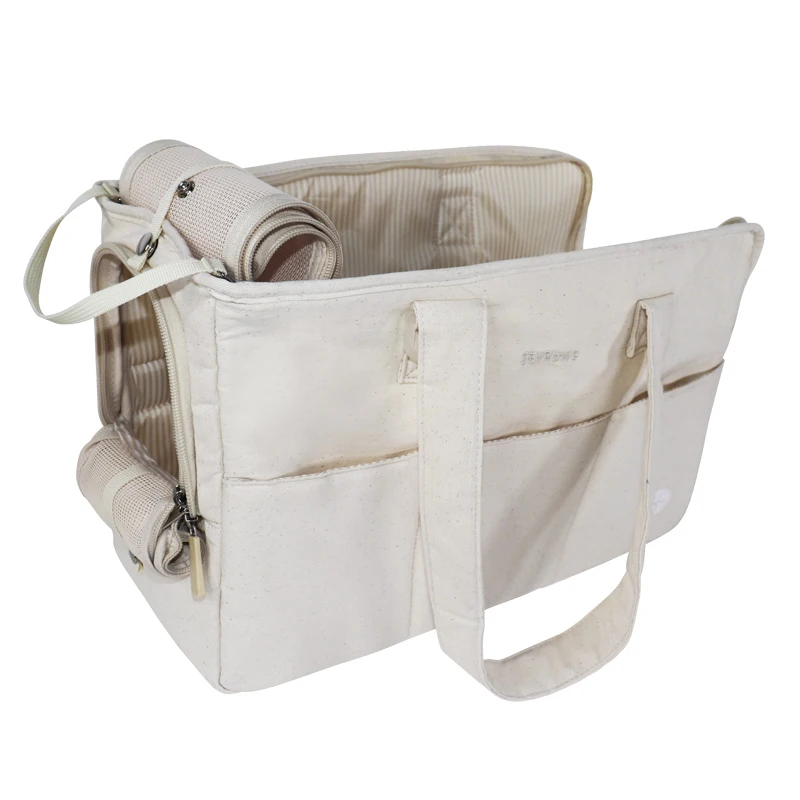 2024 New Hot selling portable cotton pet handbag for travel cat diagonal shoulder bag dog carrier