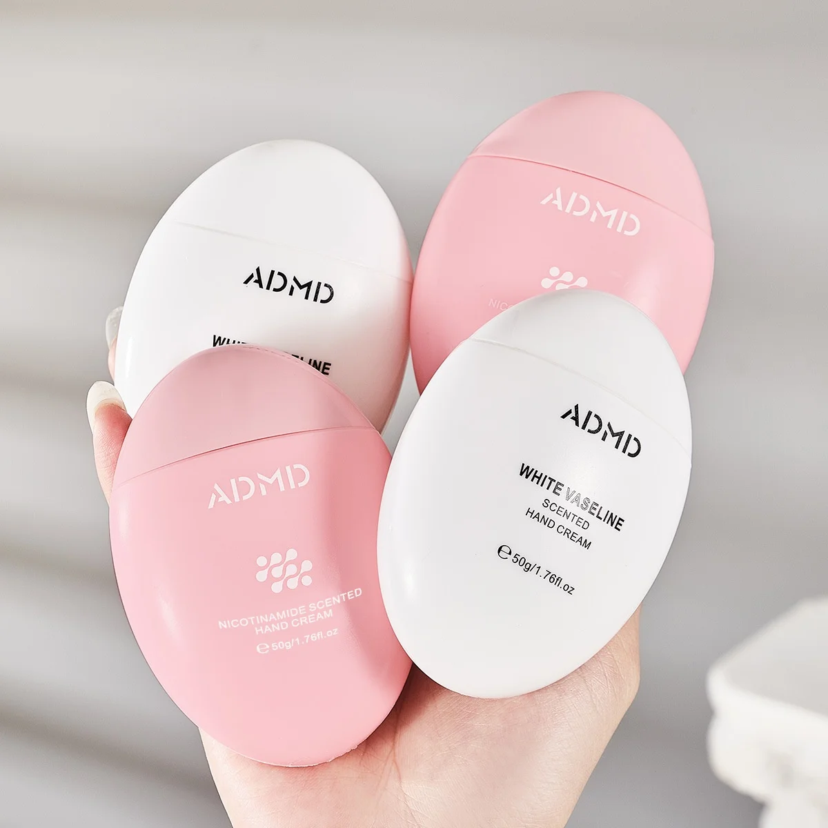 Organic Herbal Hand Cream Set Small Tube Anti-Craing Moisturizing Lotion Whitening Vaseline OEM Gift