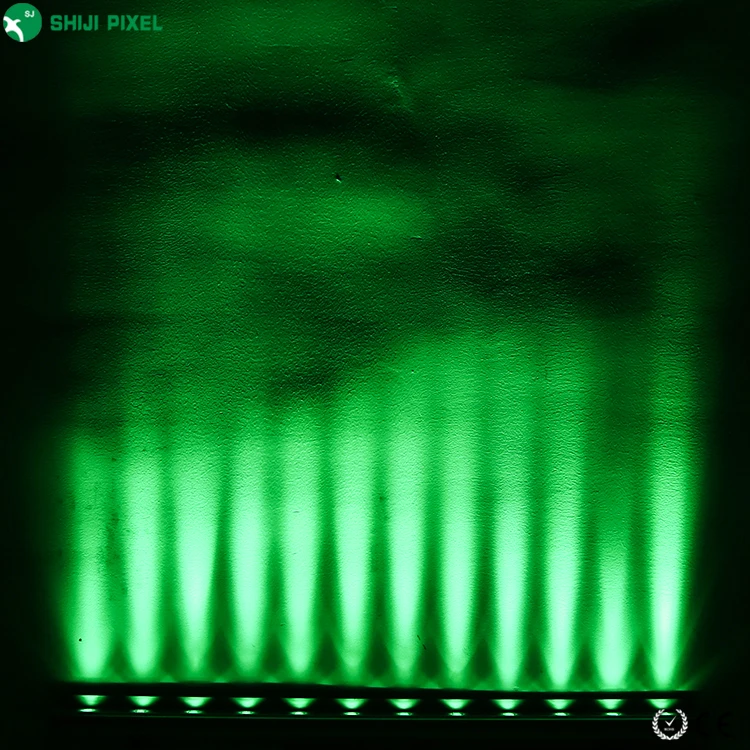 New Product High Quality 24V IP67 Waterproof Facade Lighting DMX DMX512 RGB Washer 36W 36x1W Outdoor Linear LED Wall Washer