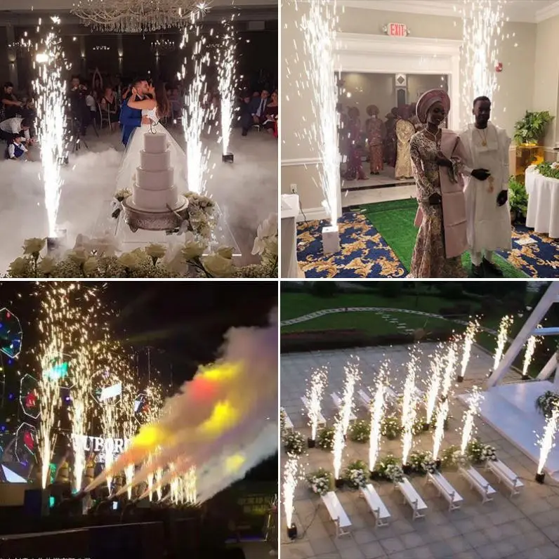 Flame thrower stage effect DMX outdoor indoor performance stage theater safety channel flame projector cold spark machine