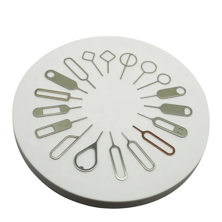 Factory Price Sim Card Tray Ejector Eject Pin Key Removal Needle Opener For Mobile phone