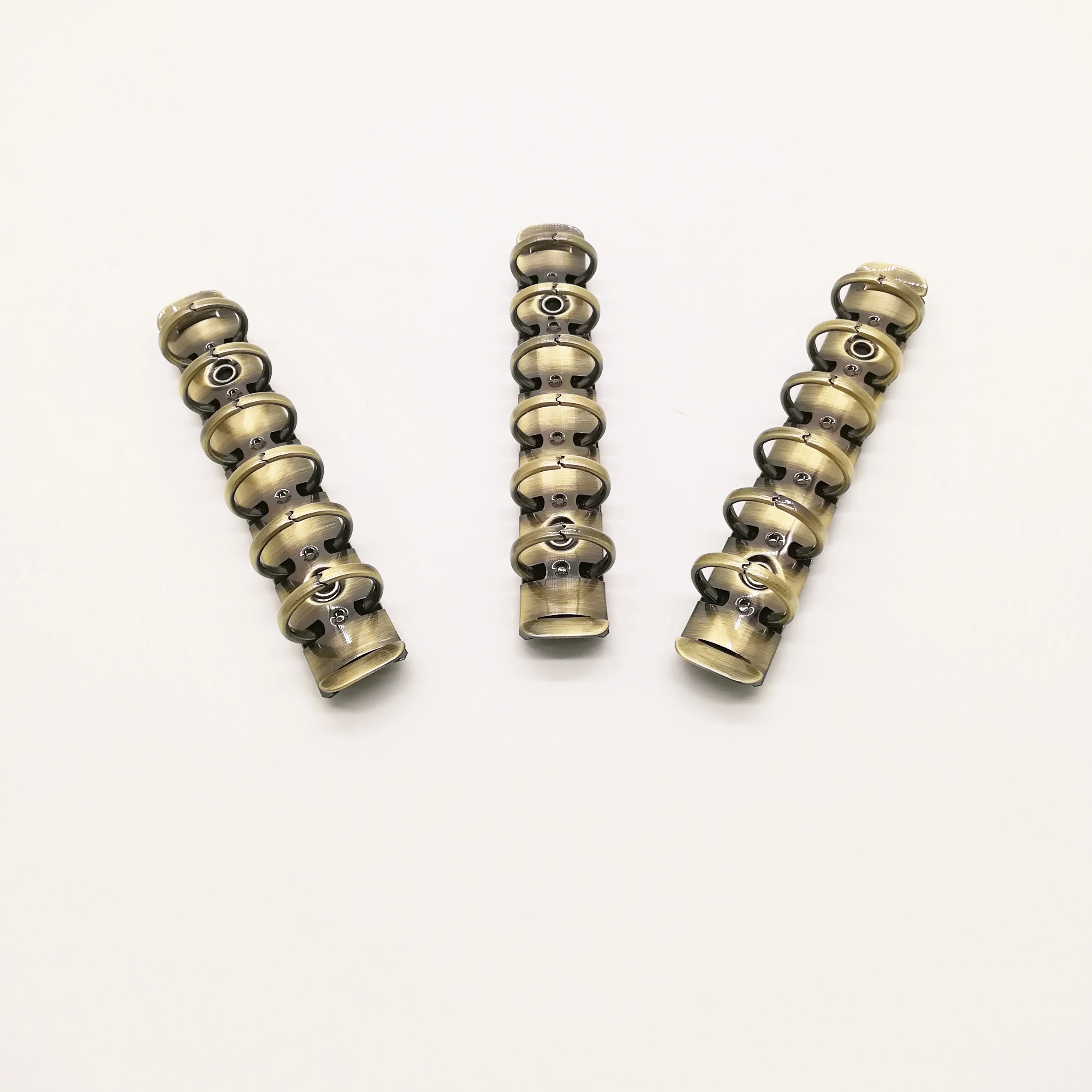 Оптовая продажа с завода, Высококачественная цветная папка для бумаг формата А5 с 6 отверстиями, металлический зажим, бронзовая папка