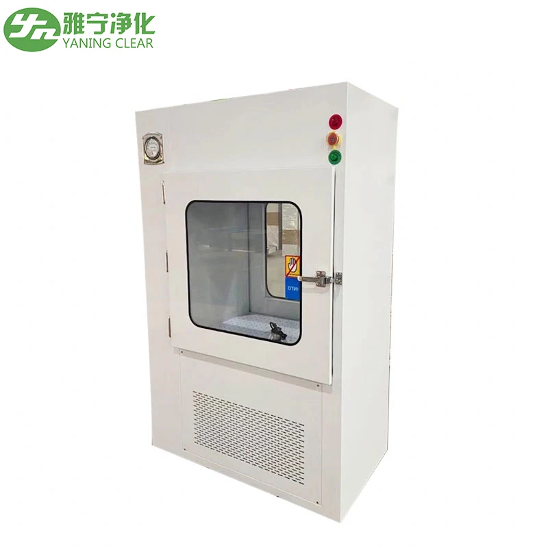 ISO5 9 Modular Clean Room Easy Install HEPA ULPA Filter Pass Through Pass Box Air Shower Pass Box Lab Air Cleaning Equipment