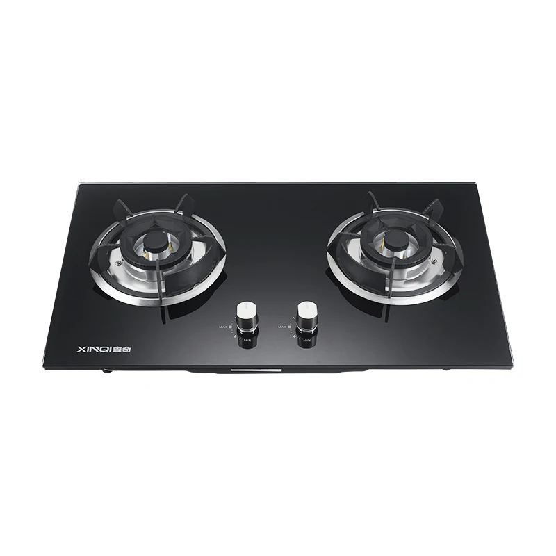 Tempered glass explosion-proof gas hob stove 2 burner gas stove stove wholesale gas cooker