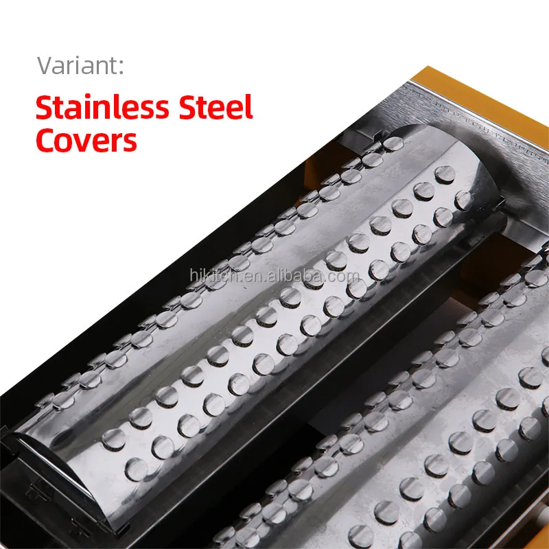 New large 2 infrared burners LPG gas smokeless barbecue grill WX102L commercial gluten oyster grilled fish stove from factory