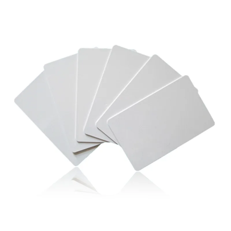 White blank RFID 13.56MHZ MIFARE Classic EV1 1K 4K MIFARE Card From NXP