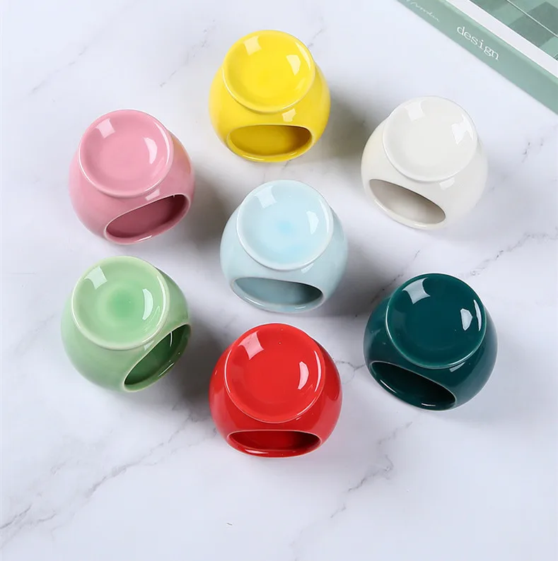 cheap wholesale ceramic candle wax burner fragrance oil melting burner