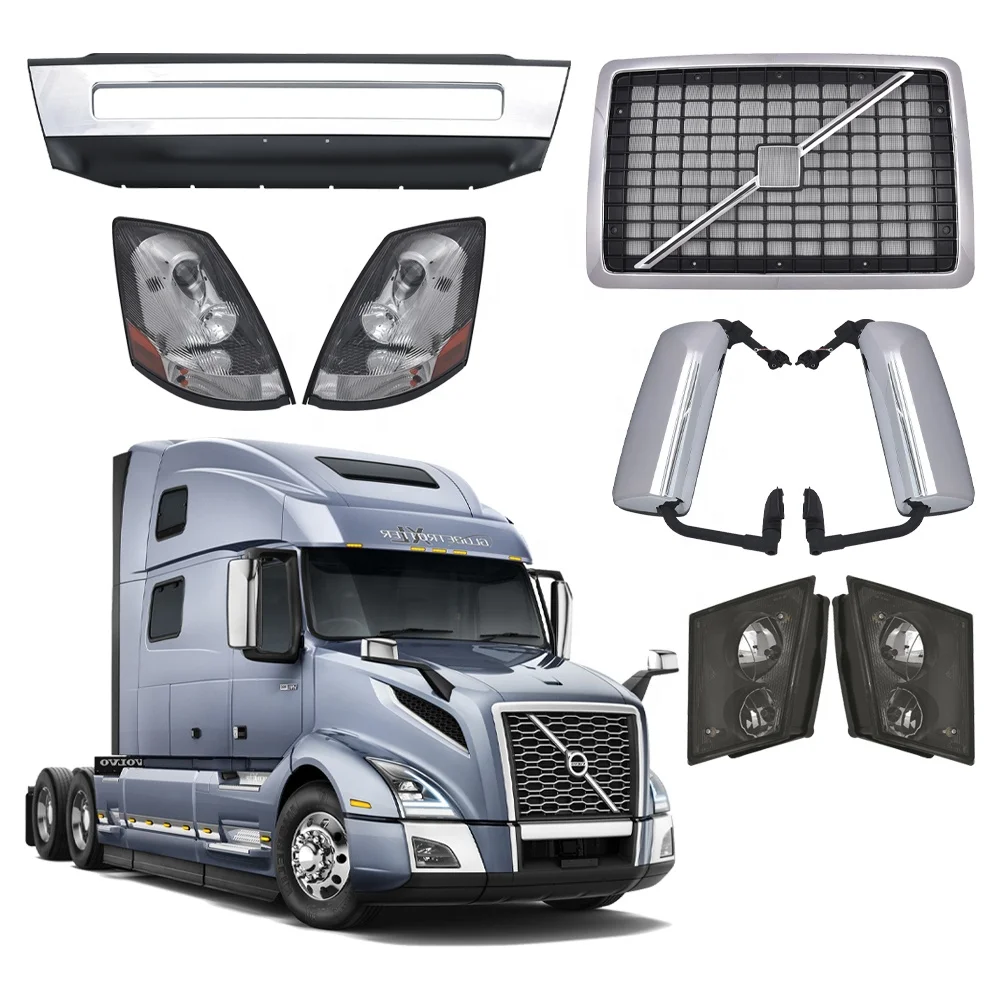 Volvo Vnl фара подходит для 2004-2017 VNL фары фар полуфар грузовика водителя левой и пассажирской правой стороны комплект в