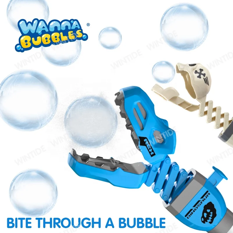Manufacturer wholesale toy plastic mecha dino catching wand bubble water toys telescopic stick for kids