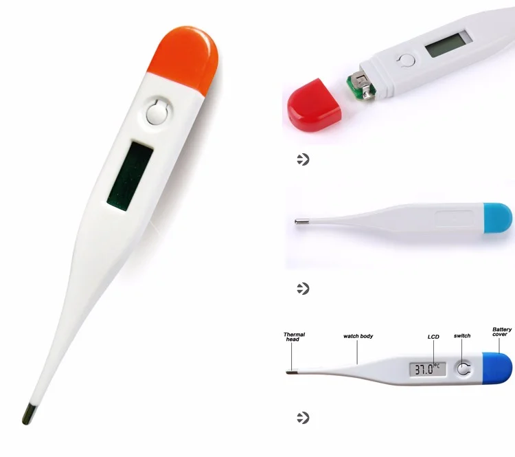Adult and Baby Digital Electronic Clinical Thermometer manufacturer medical devices customization household supplies