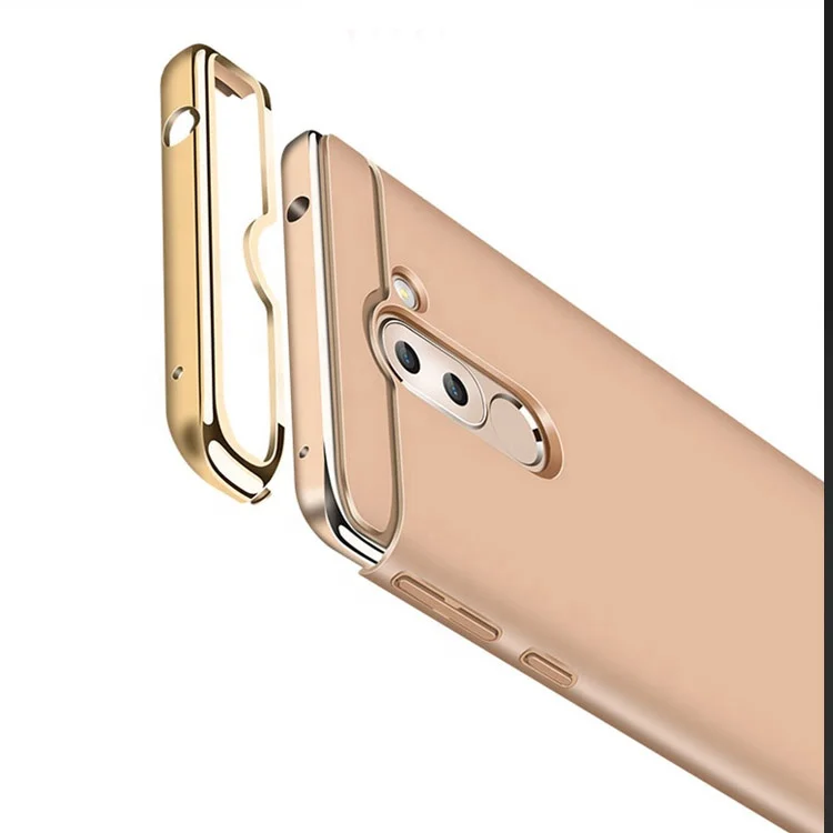 Electroplated 3-in-1 protective case full frosted hard shell for Samsung S9 PLUS S7 EDGE S7 EDGE