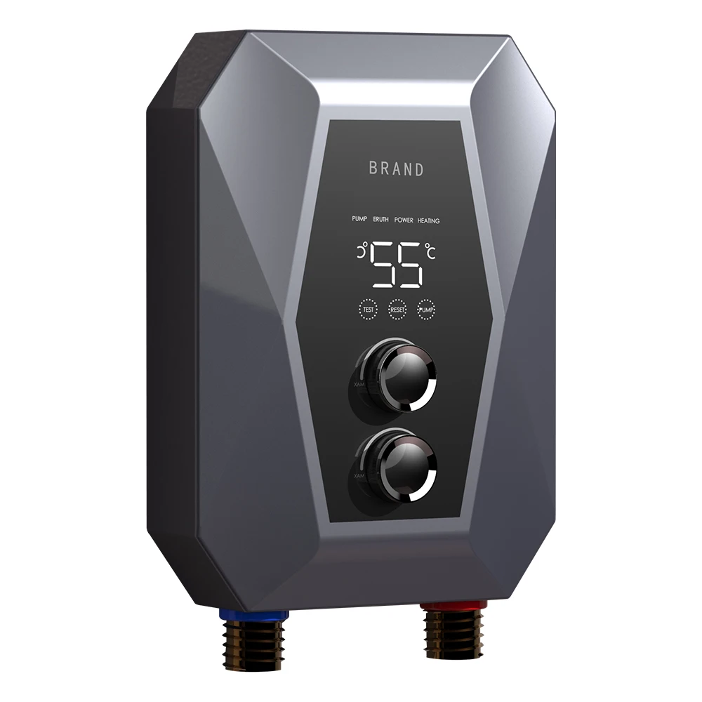 Portable electric water heater instant electric shower tankless electric water heater modern novel design