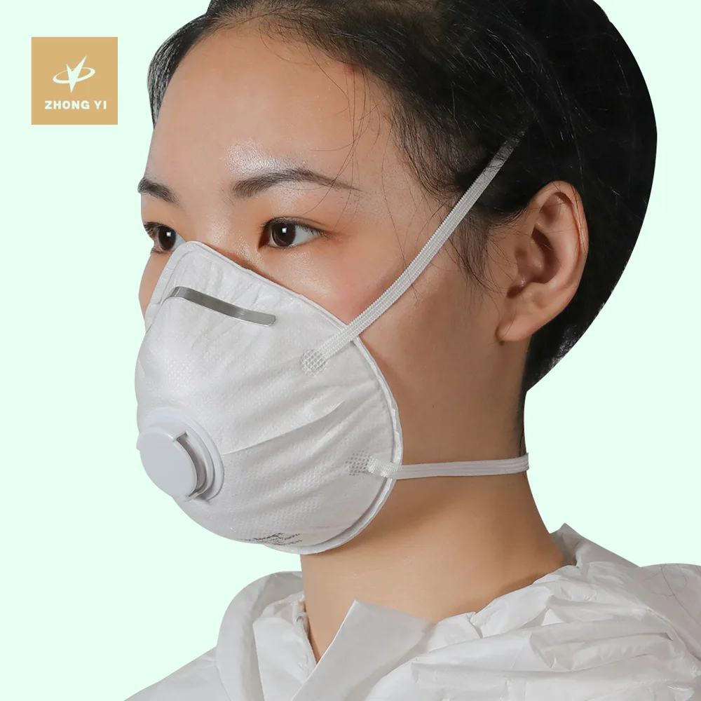 Одобренная CDC маска-респиратор NIOSH N95 с клапаном от производителя White list