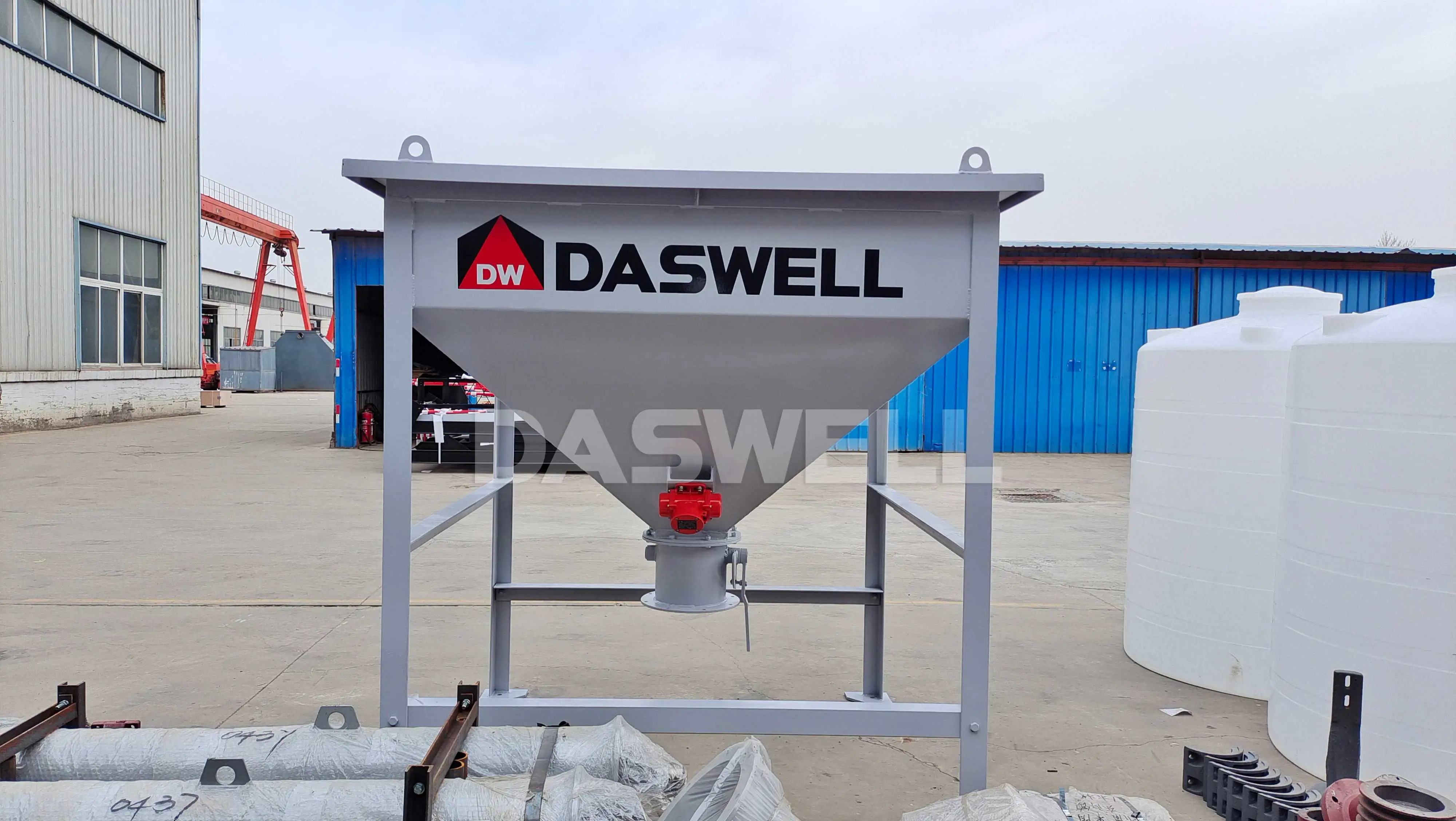 Cement concrete mixing processing line Mobile batching plant for sale