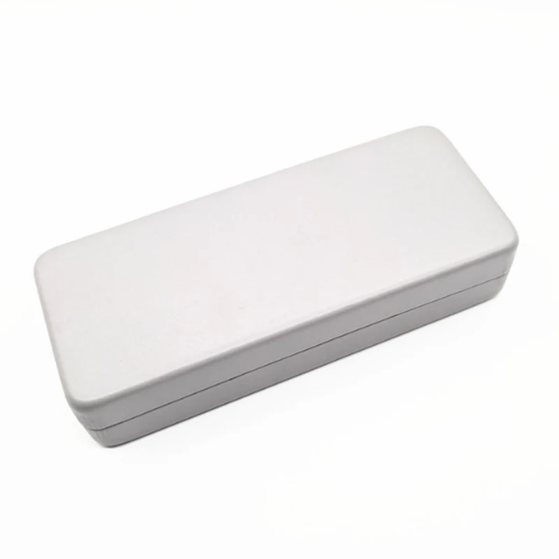 New Cool Square Luxury Custom Logo moq 1pc Multi Colors PU Stain Resistant Large Volume Glasses Boxes With Free