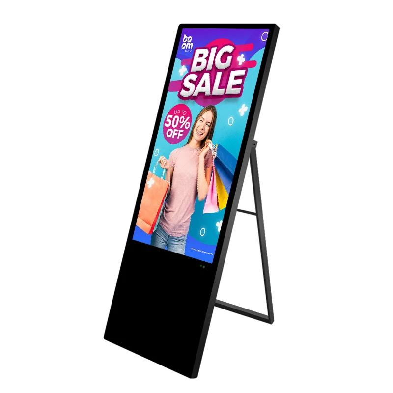 55 inch 4k hd video touch screen lcd display wifi signage digital display billboard advertising players