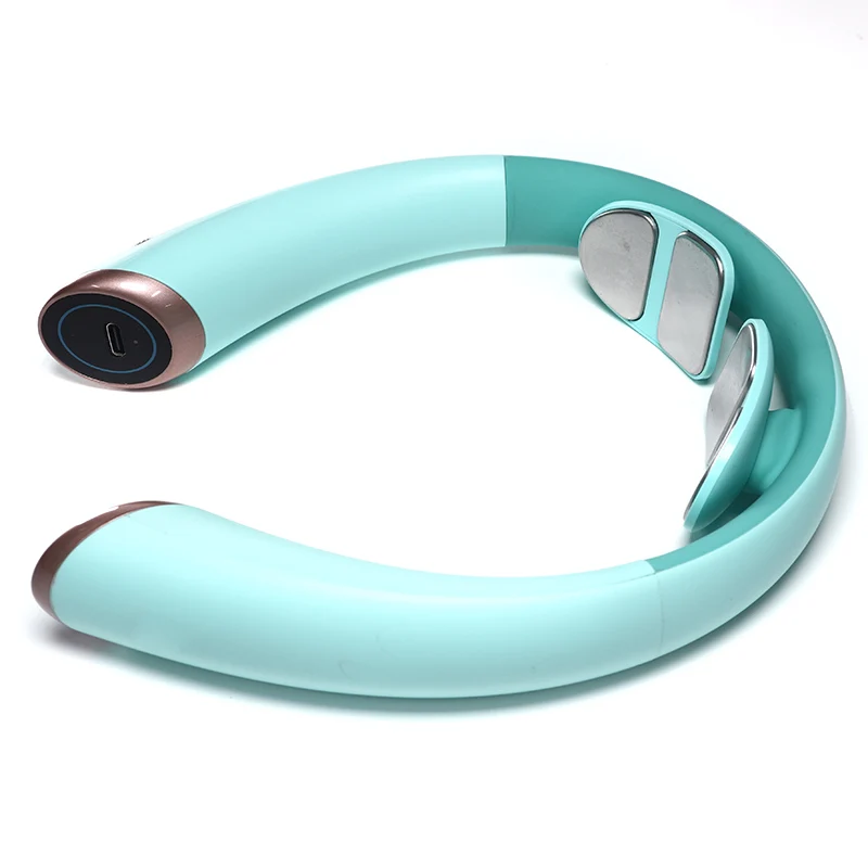 2022 Wholesale new style Smart Neck Massager Electric Pulse Intelligent Heating Massager