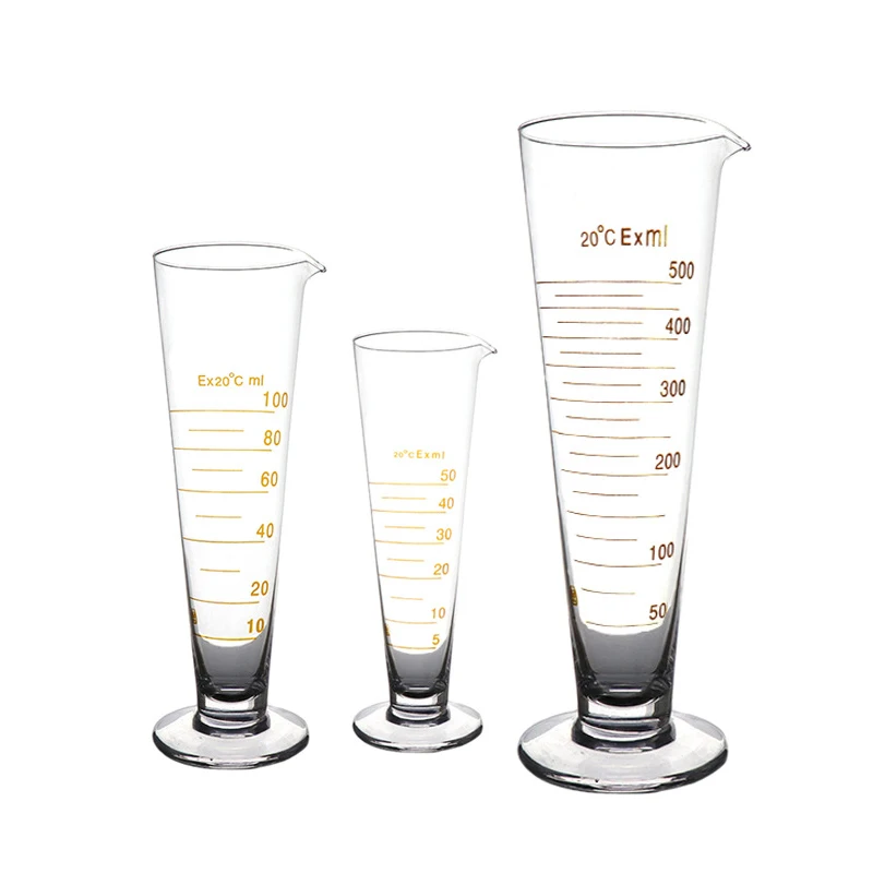 SE12117 Laboratory Glass Conical Measuring Cup
