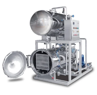 High quality retort autoclave steam sterilizer cooking machine for pouch chicken and duck
