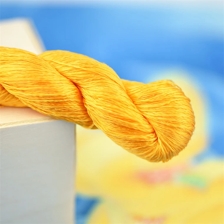 Best Quality 100% Silk Embroidery Line Multi Large Branch  Amazon Hot sale Silk Yarn