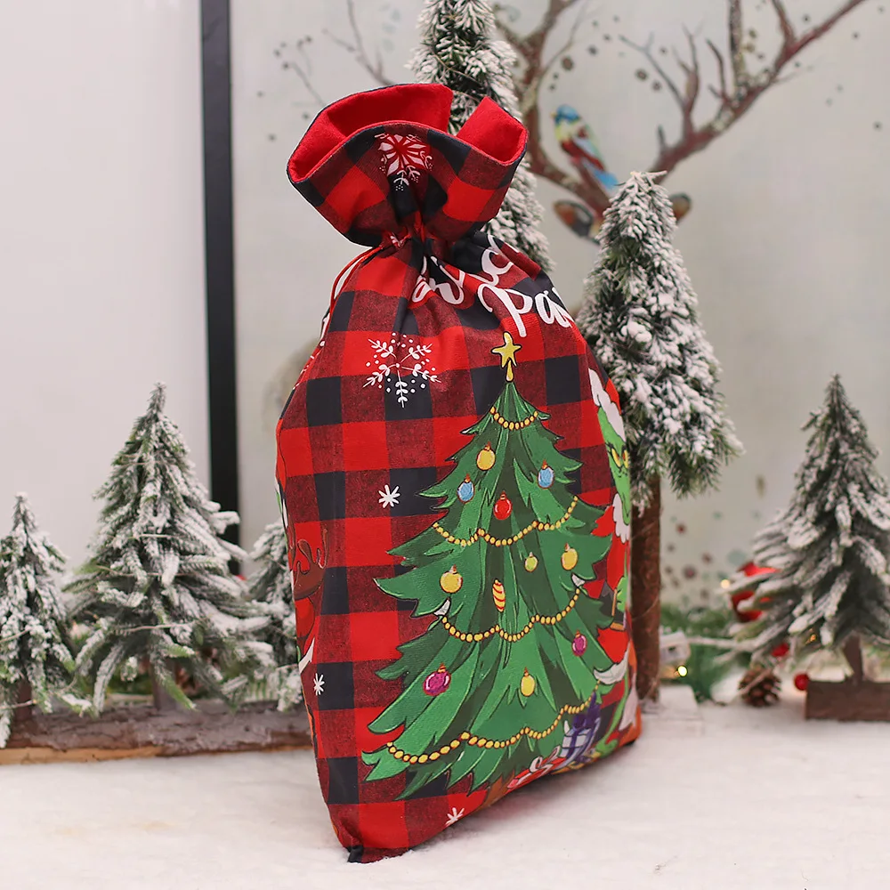 Hot selling Christmas gift bags Grinch bag ornaments Christmas tree hanging ornaments wholesale