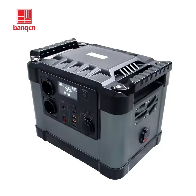 Banqcn Power Banks Power Station 1200w Travel Portable Lithium Energy Storage Power Supply