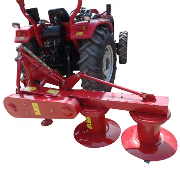 Tractor PTO driven high efficiency alfalfa mower