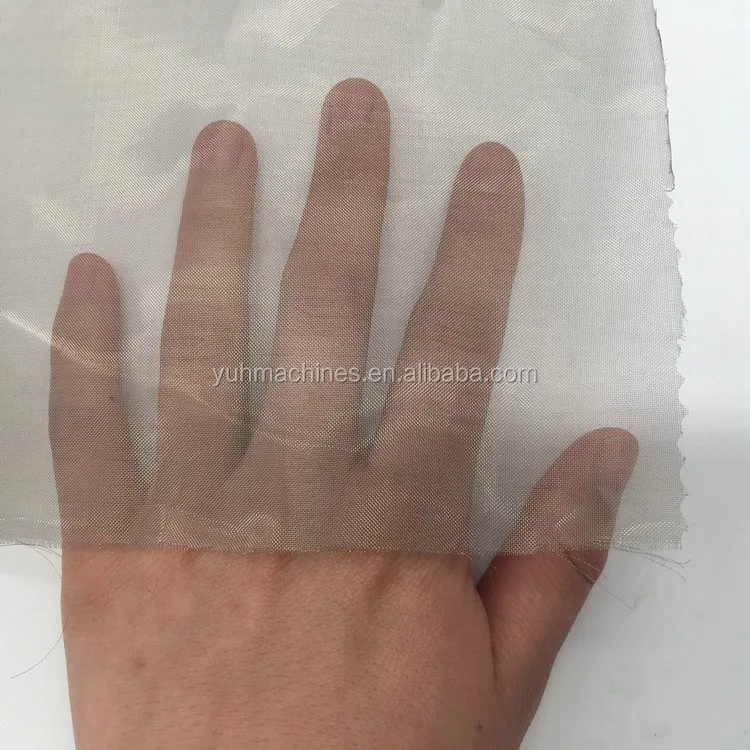 BLOCK EMF Copper Nickel Conductive RFID EMI Shielding transparent mesh fabric