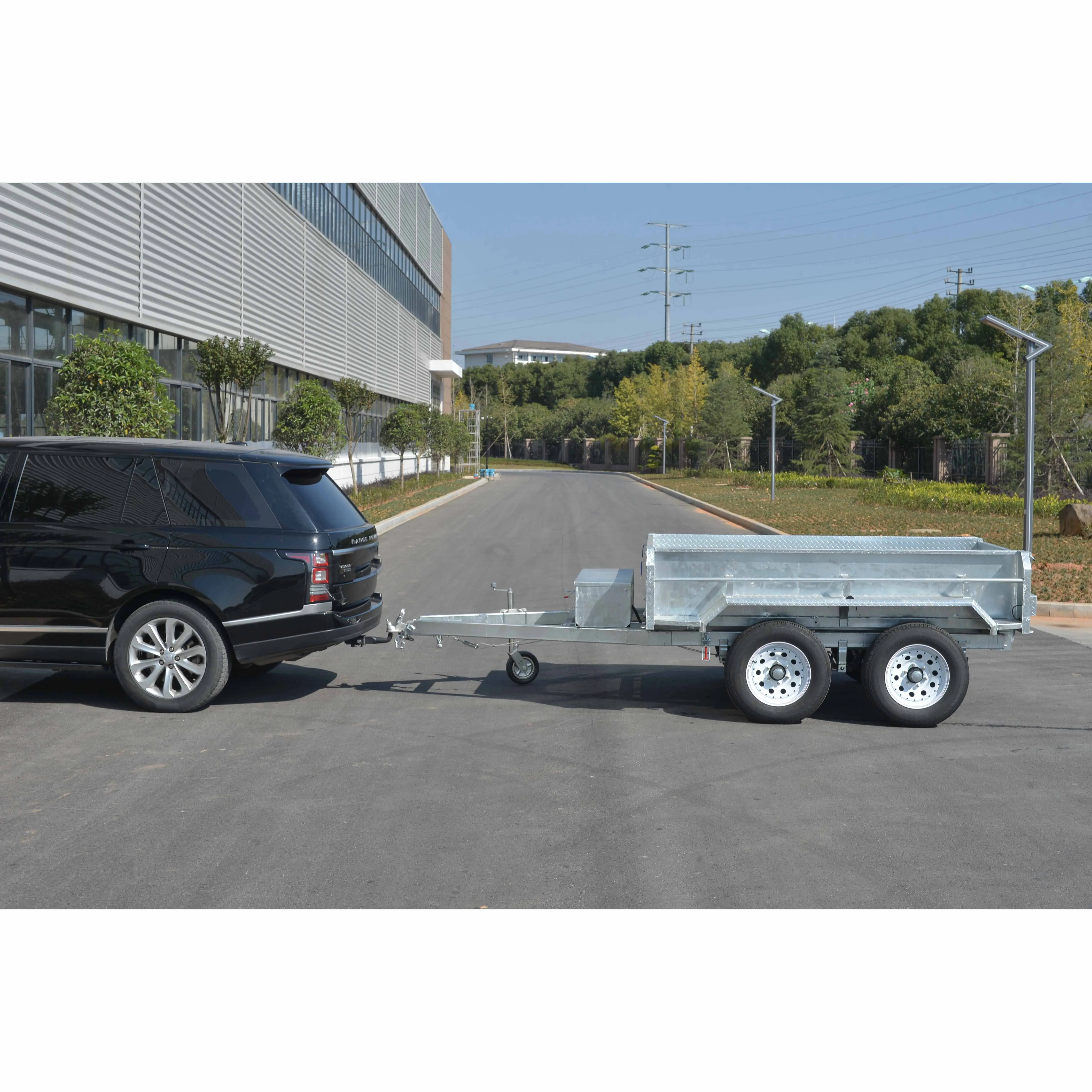 10x5 heavy duty Tandem cage  Trailer