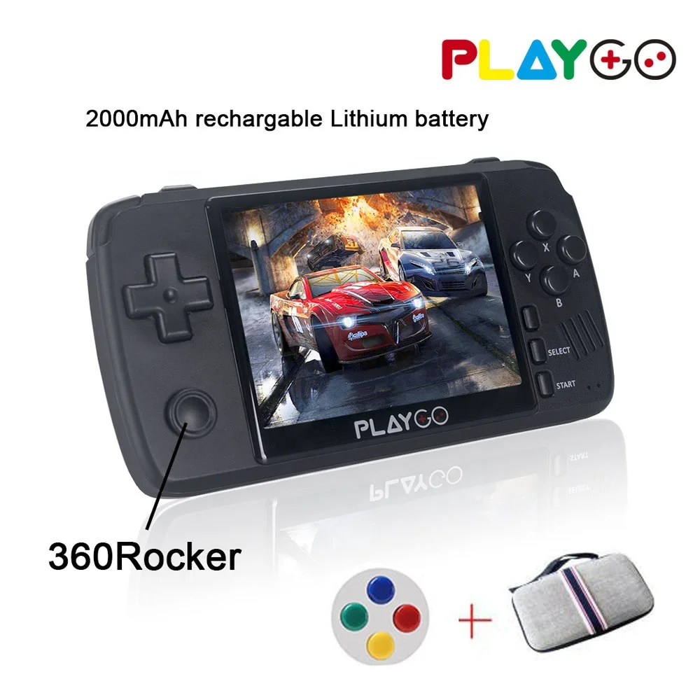 3.5 Inch Playgo Emulator Handheld Game Players 16GB 1000 Retro Classic Jogos Video Game Console