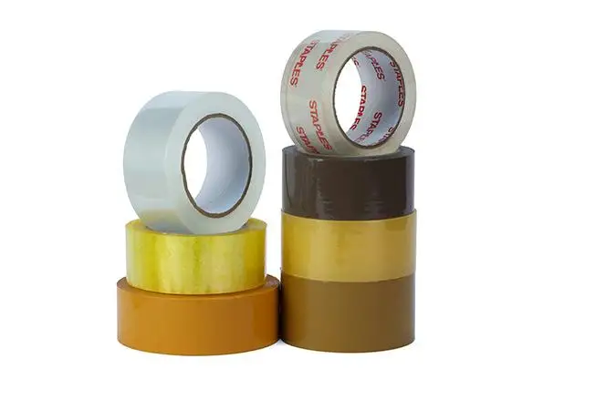 Tengen Bopp Packing Tape Clear Opp Packing Tape Waterproof Acrylic Single Carton Sealing Tape Transparent Self Adhesive Plastic