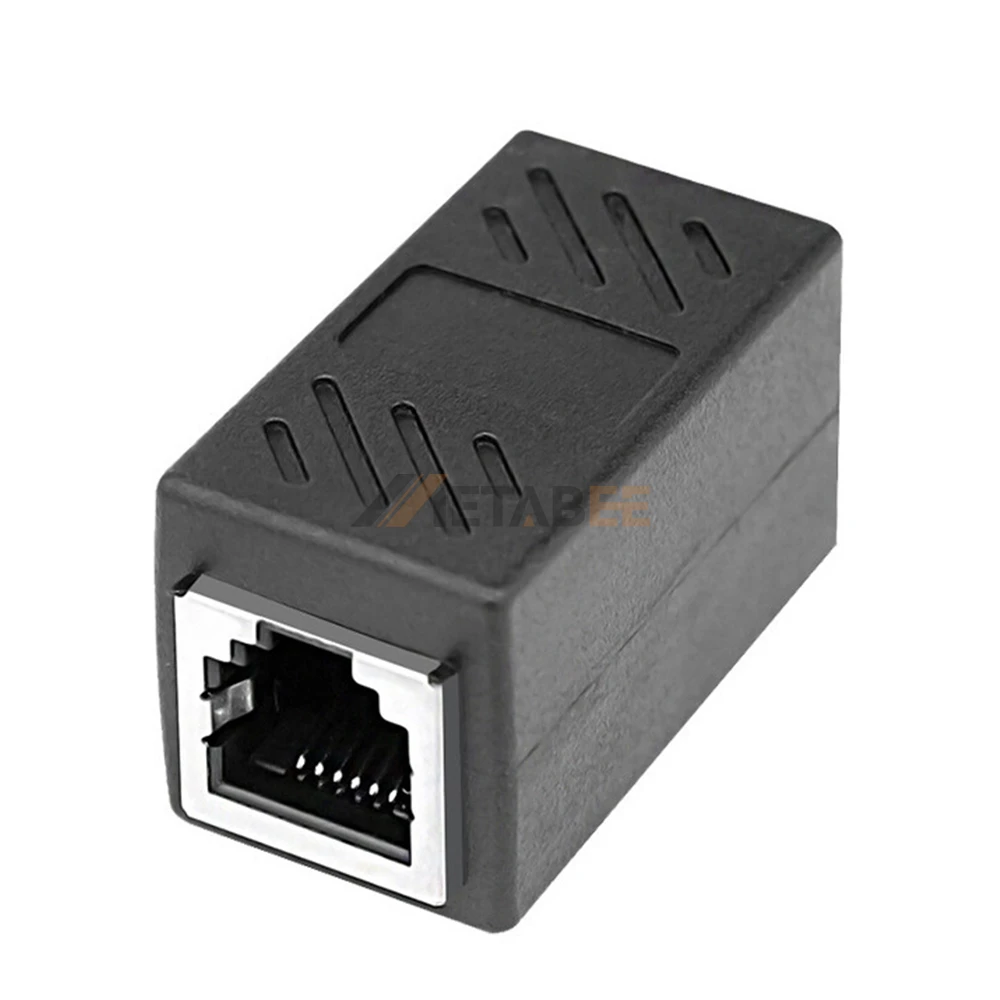 Network Splitter Cable Extension Connector Jack Coupler RJ45 8P8C Adapter