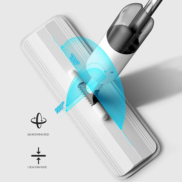 
China Supplier Easy Clean Home Cleanerflat Mop Fiber Cleaning Mop Flat 