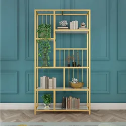 Металлическая Легкая Роскошная настенная полка, металлическая настенная подвесная маленькая книжная полка, настенная полка для хранения в гостиной, железная полка