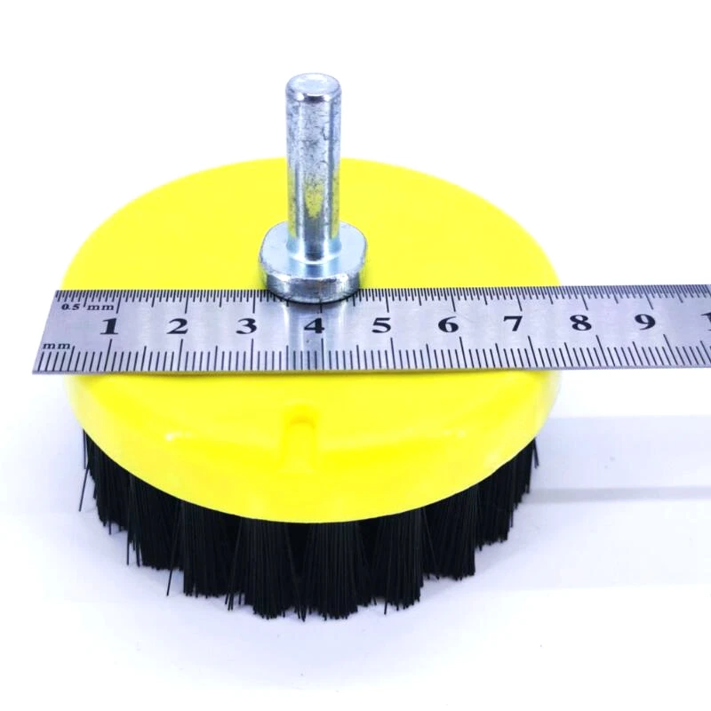 Hot Selling Black Bristle 150mm OD Electric Power Floor Carpet Cleaning Brush