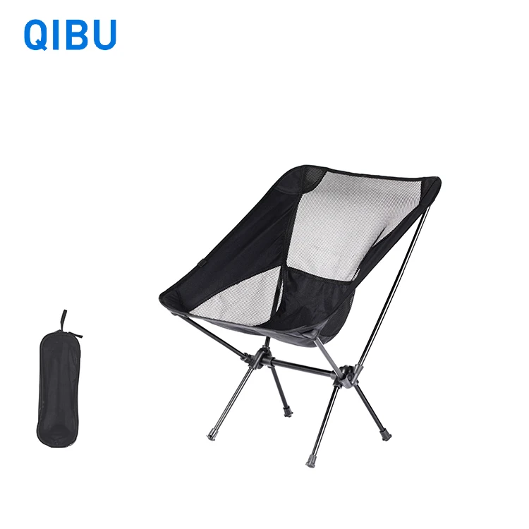 QIBU kamp sandalyesi camp chair folding Outdoor silla plegable folding camping moon chair manufacturers for picnic fishing camp