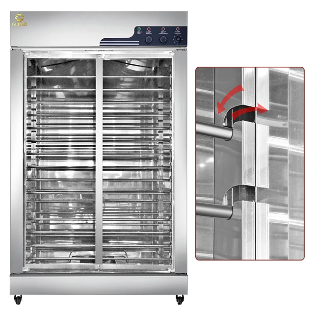 Industrial Professional Bakery Electric Stainless Steel Rotary Oven