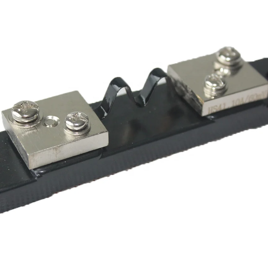 10A/60mV Manganin Copper DC Shunt for Analog Ammeter
