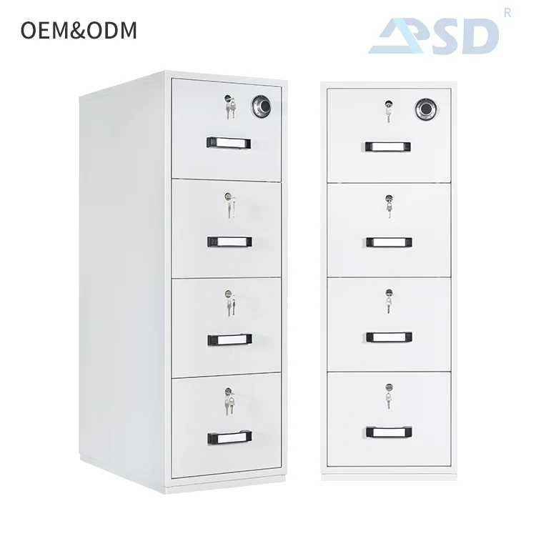 steel drawer cabinet  fireproof filing storage cabinets metal file cabinet