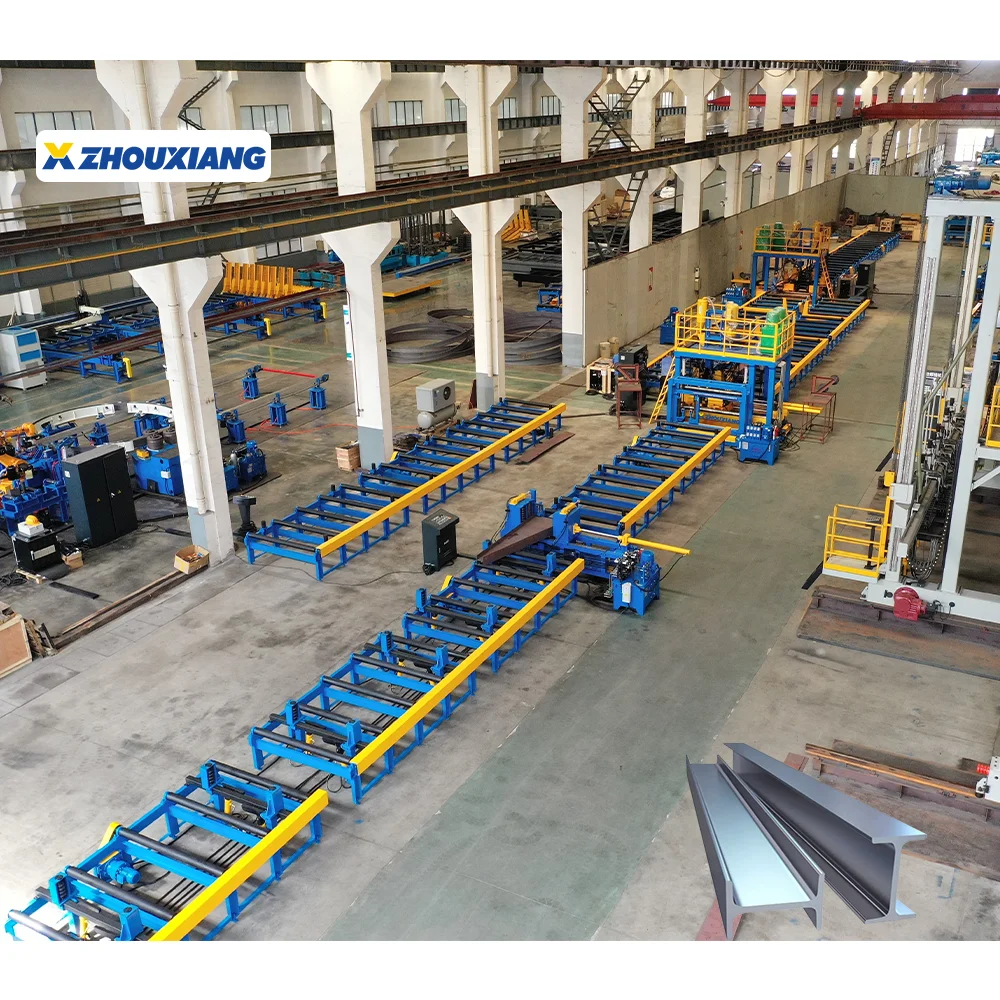 H Type Steel Manufacturing Line Heavy H-Beam Steel Production Line For Building Material