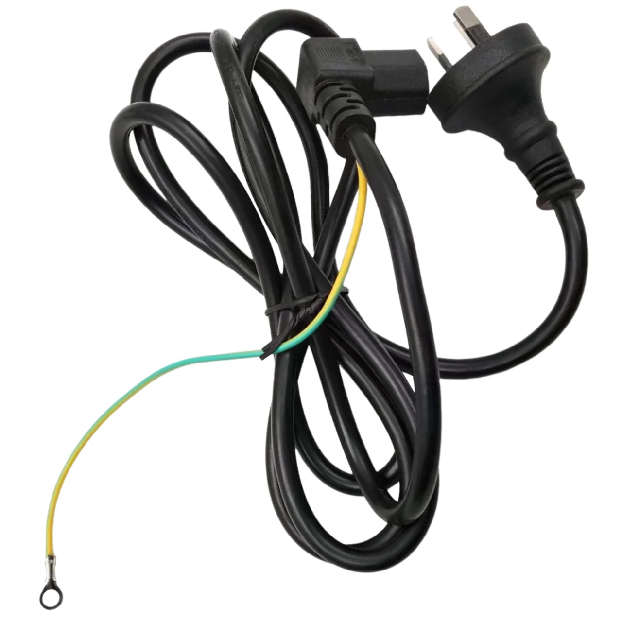 10A 250V H05VV-F 3G1.0MM2 3 Pin Australia Plug To IEC C13 Extension Power Cord
