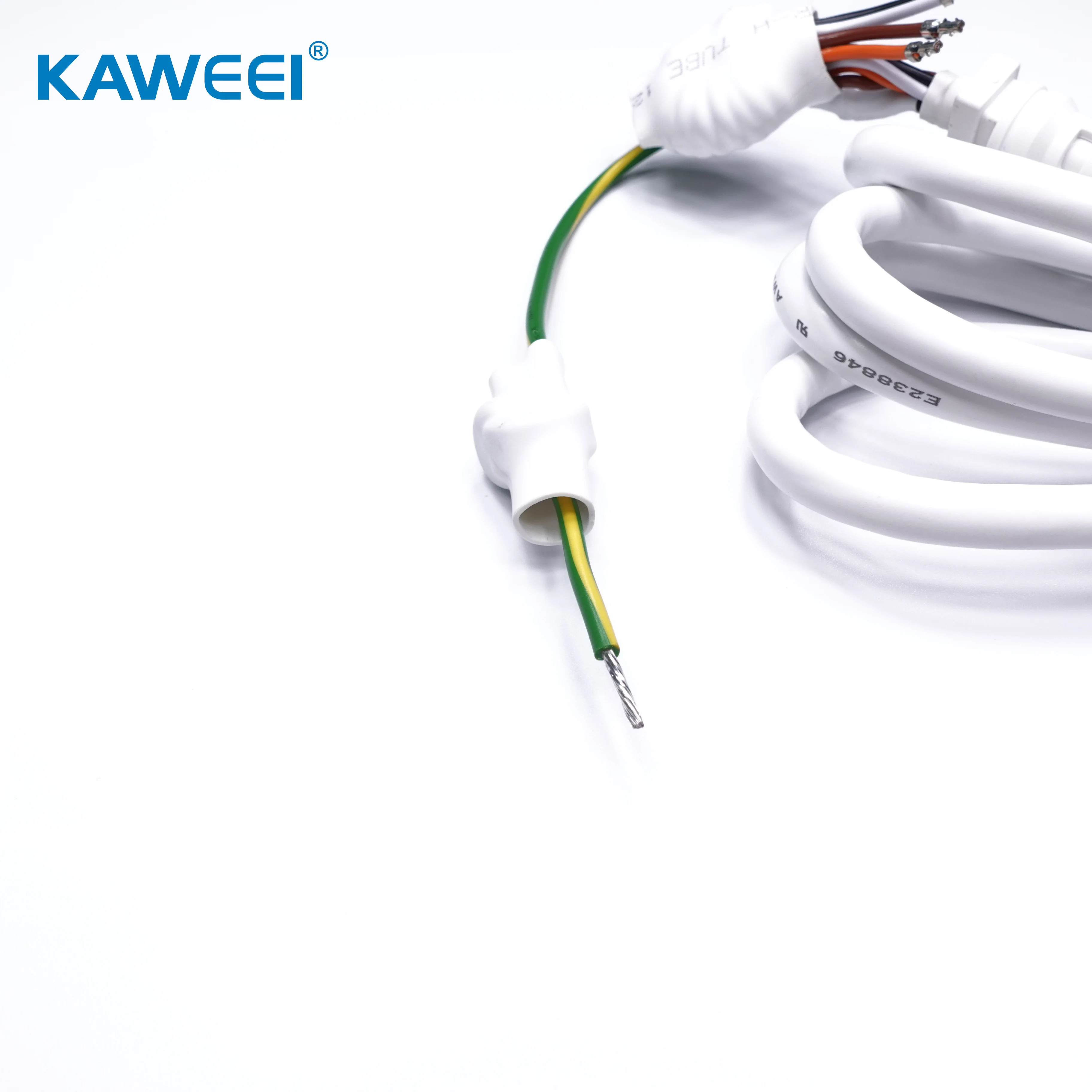 MX4.2 Molding Housing Waterproof Cable 18AWG Power Male and Female Plug 6Pin with Magnet Ring