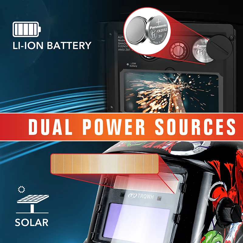 TRQ Production of protective OEM Welding Helmet Protection Sensor welding hat Spot Welding