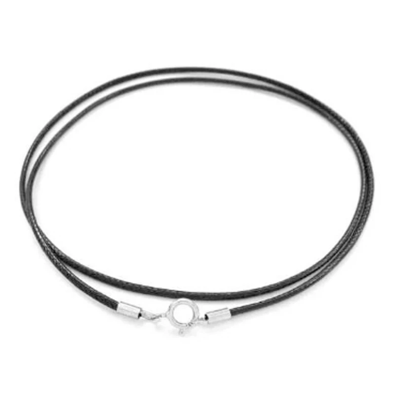 1.0mm  thick Waxed Cotton Cord String Strap Necklace Rope For Jewelry Making For diy Bracelet Thread