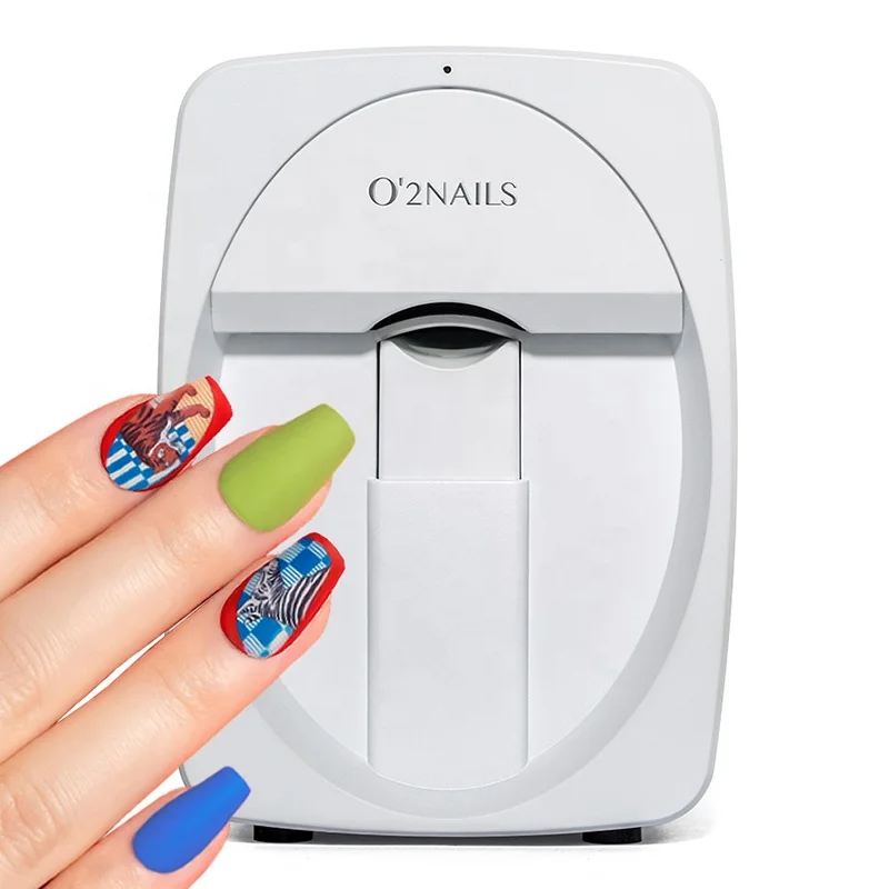 2024 New Arrival O2nails Portable Nail Printer Nail Art Printing Machine Automatic Nail Diy Mobile Art